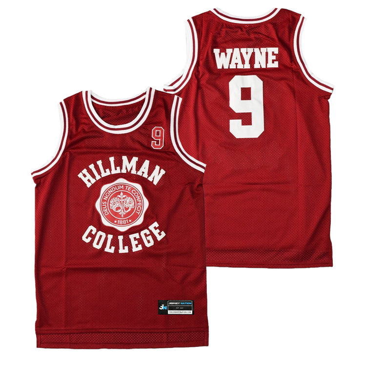 Dwayne Wayne Hillman College Basketball Jersey