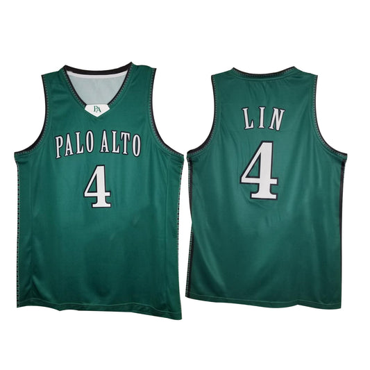 Jeremy Lin High School 4 Basketball Jersey