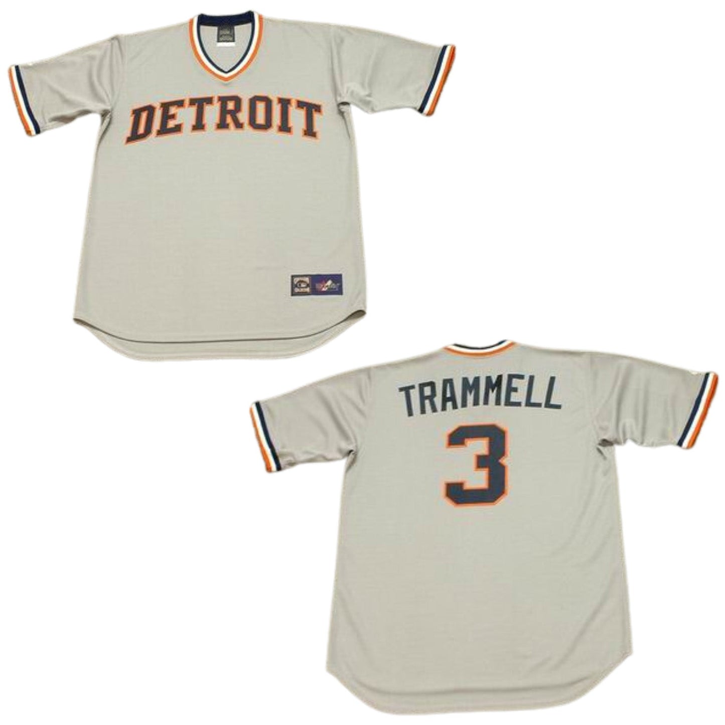 MLB Alan Trammell Detroit Tigers 3 Jersey