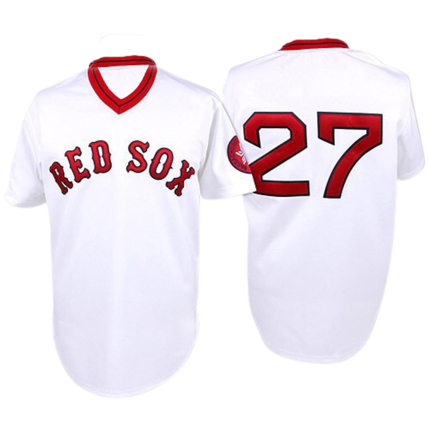 MLB Carlton Fisk Boston Red Sox 27 Jersey