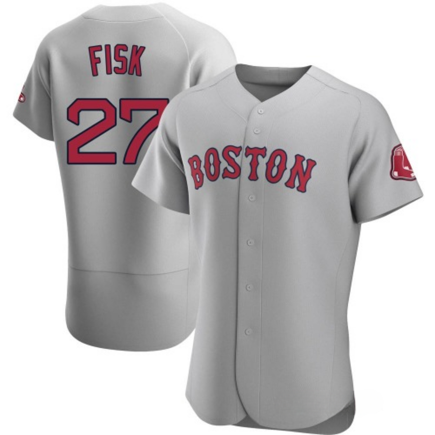 MLB Carlton Fisk Boston Red Sox 27 Jersey