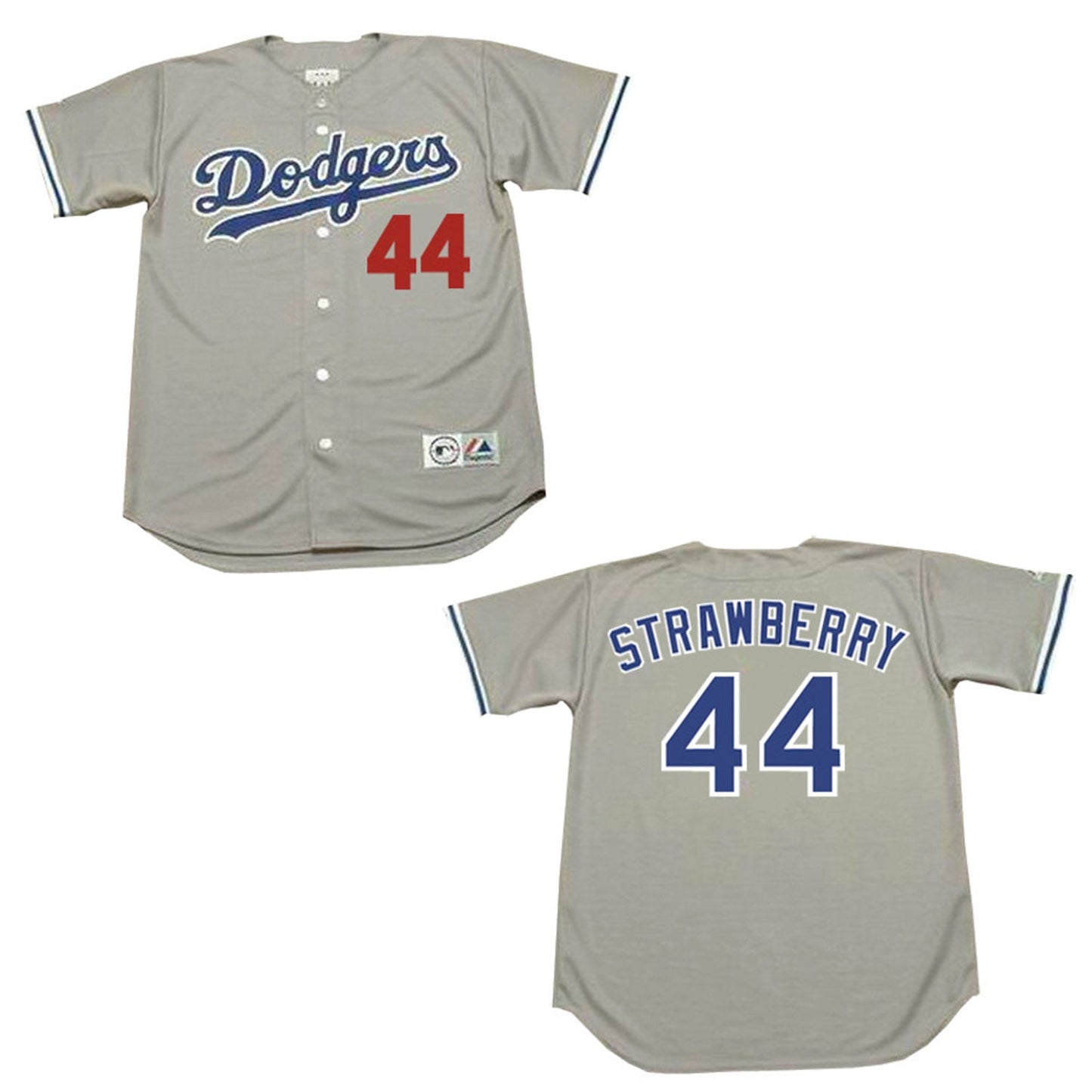 MLB Darryl Strawberry Los Angeles Dodgers 44 Jersey