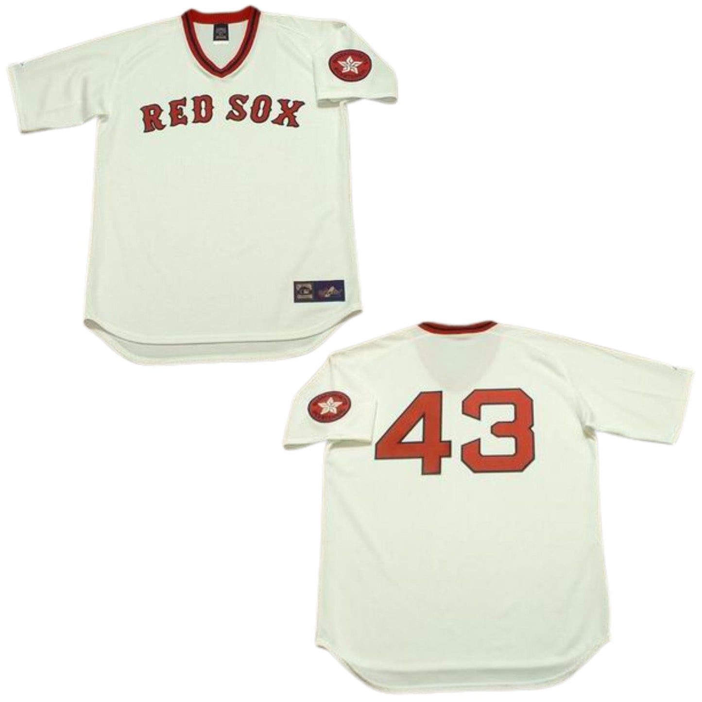 MLB Dennis Eckersley Boston Red Sox 43 Jersey