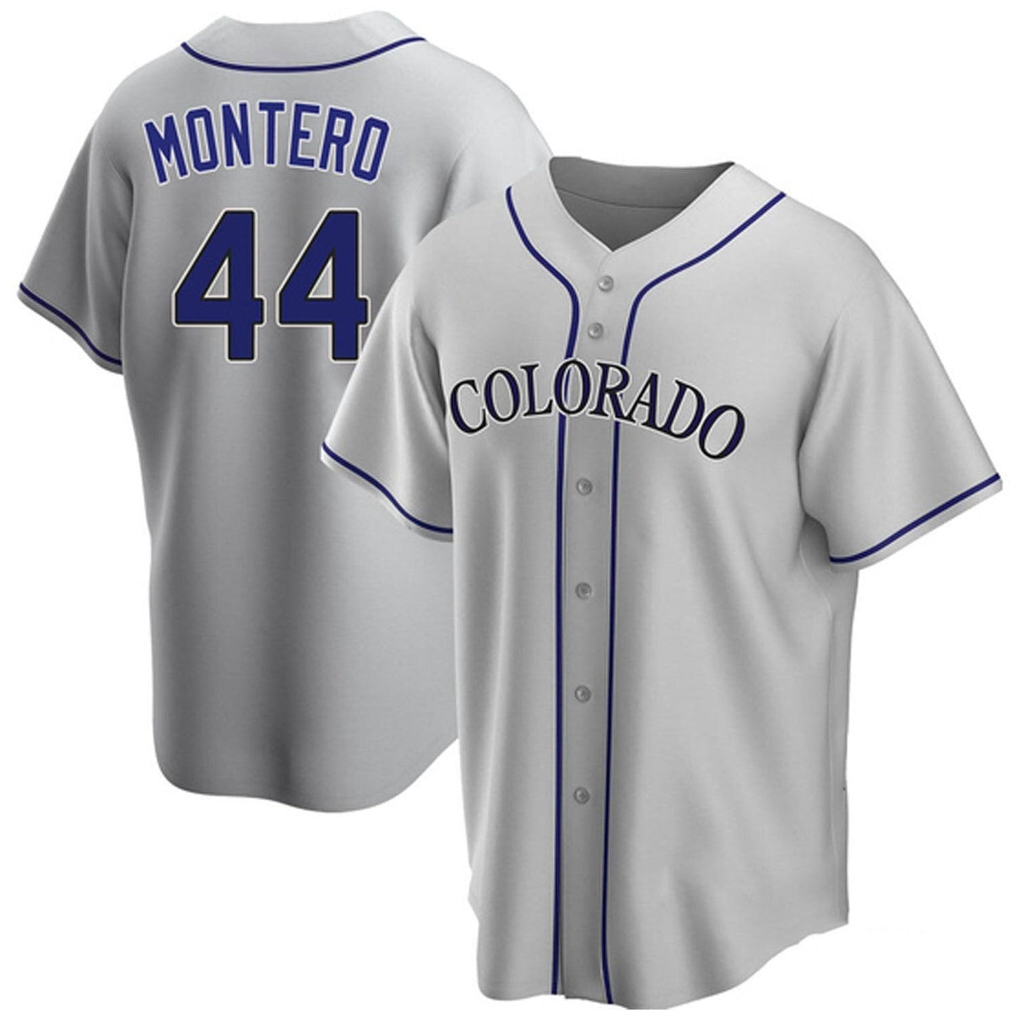 MLB Elehuris Montero Colorado Rockies 44 Jersey