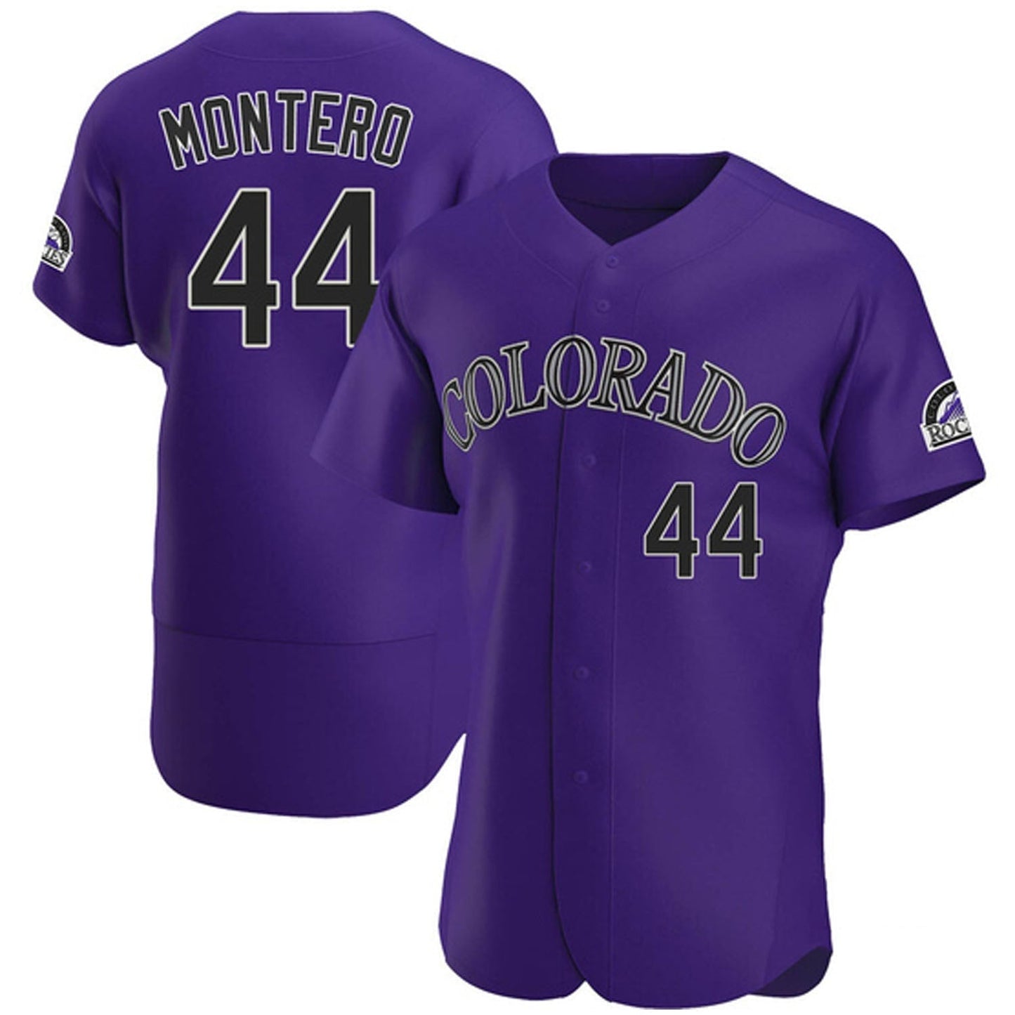 MLB Elehuris Montero Colorado Rockies 44 Jersey