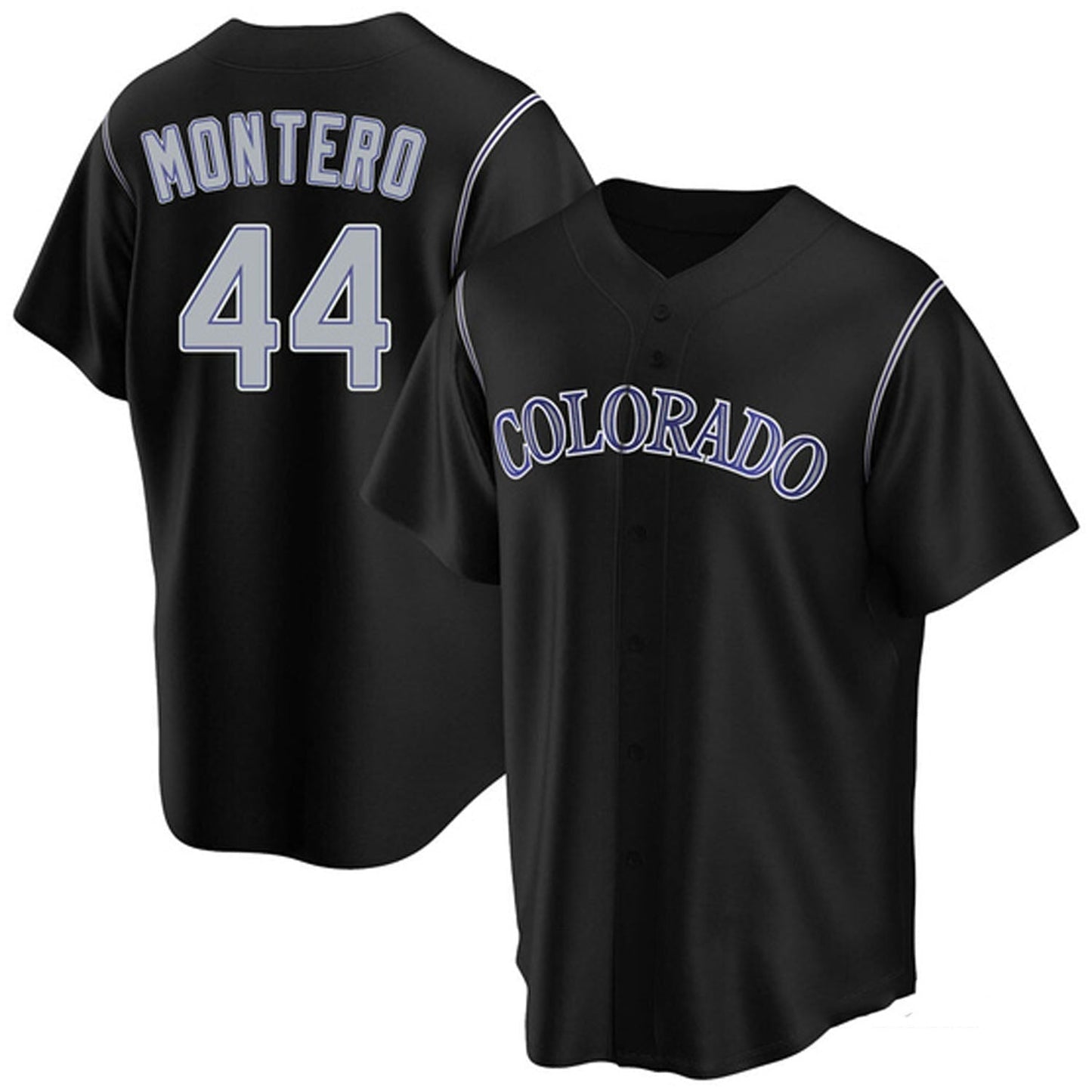 MLB Elehuris Montero Colorado Rockies 44 Jersey