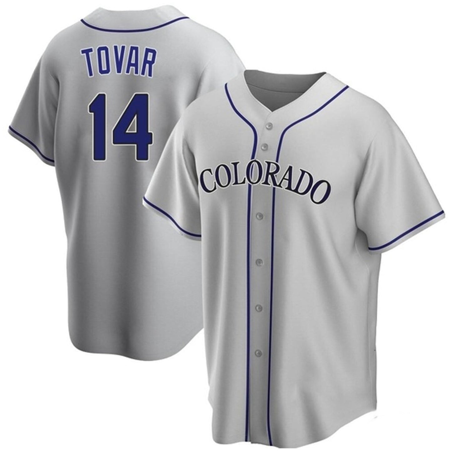 MLB Ezequiel Tovar Colorado Rockies 14 Jersey