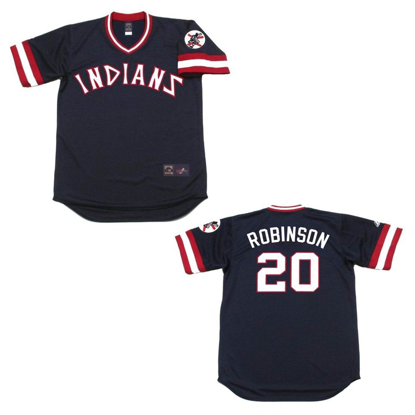 MLB Frank Robinson Cleveland Indians 20 Jersey