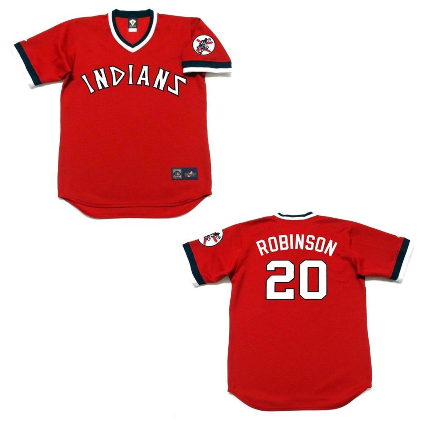 MLB Frank Robinson Cleveland Indians 20 Jersey