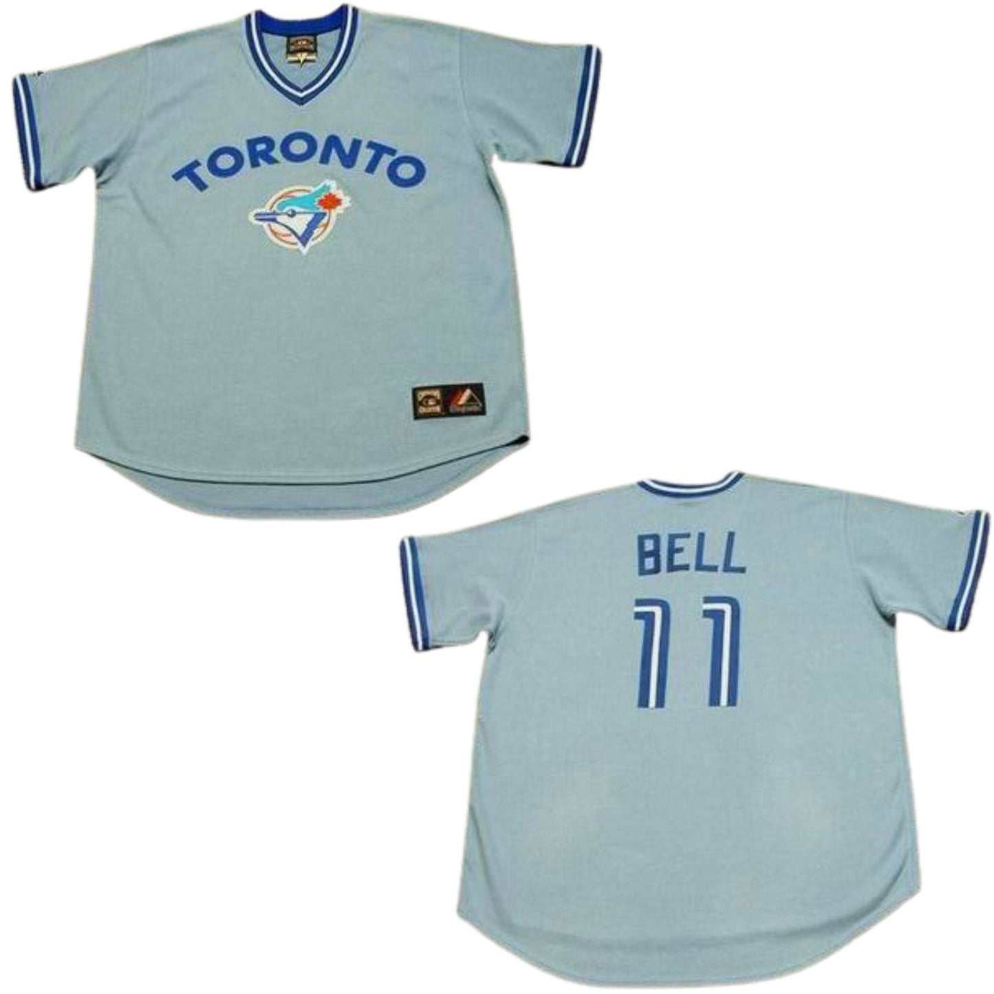 MLB George Bell Toronto Blue Jays 11 Jersey