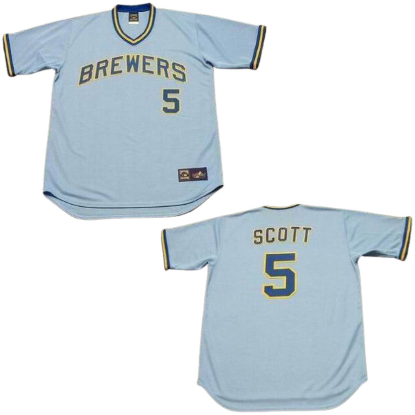 MLB George Scott Milwaukee Brewers 5 Jersey