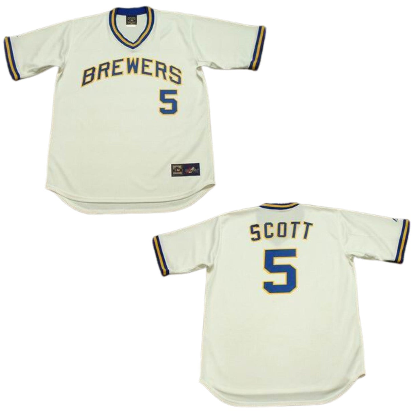 MLB George Scott Milwaukee Brewers 5 Jersey