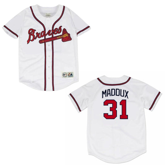 MLB Greg Maddux Atlanta Braves 31 Jersey