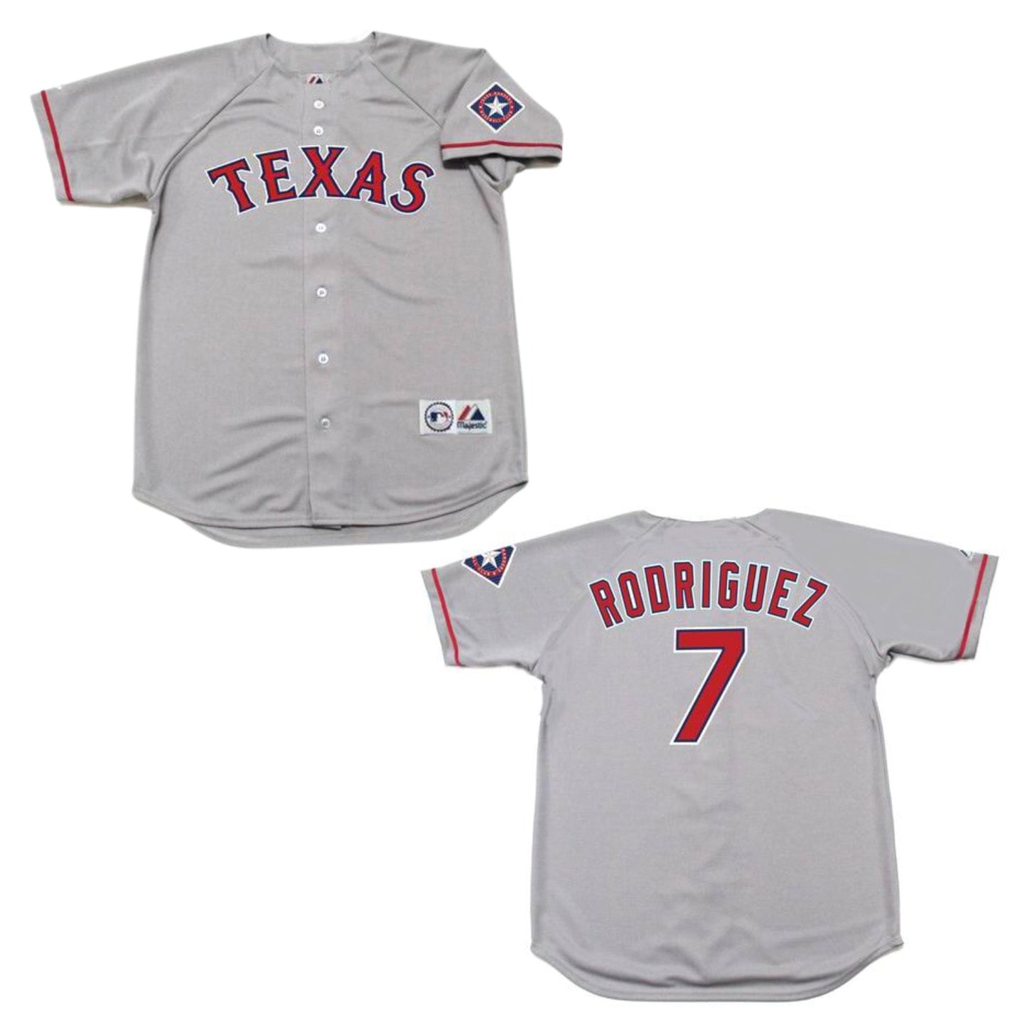 MLB Ivan Rodriguez Texas Rangers 7 Jersey