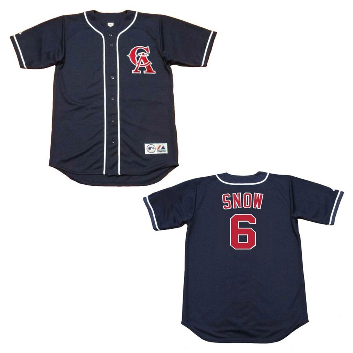 MLB J.T. Snow California Angels 6 Jersey