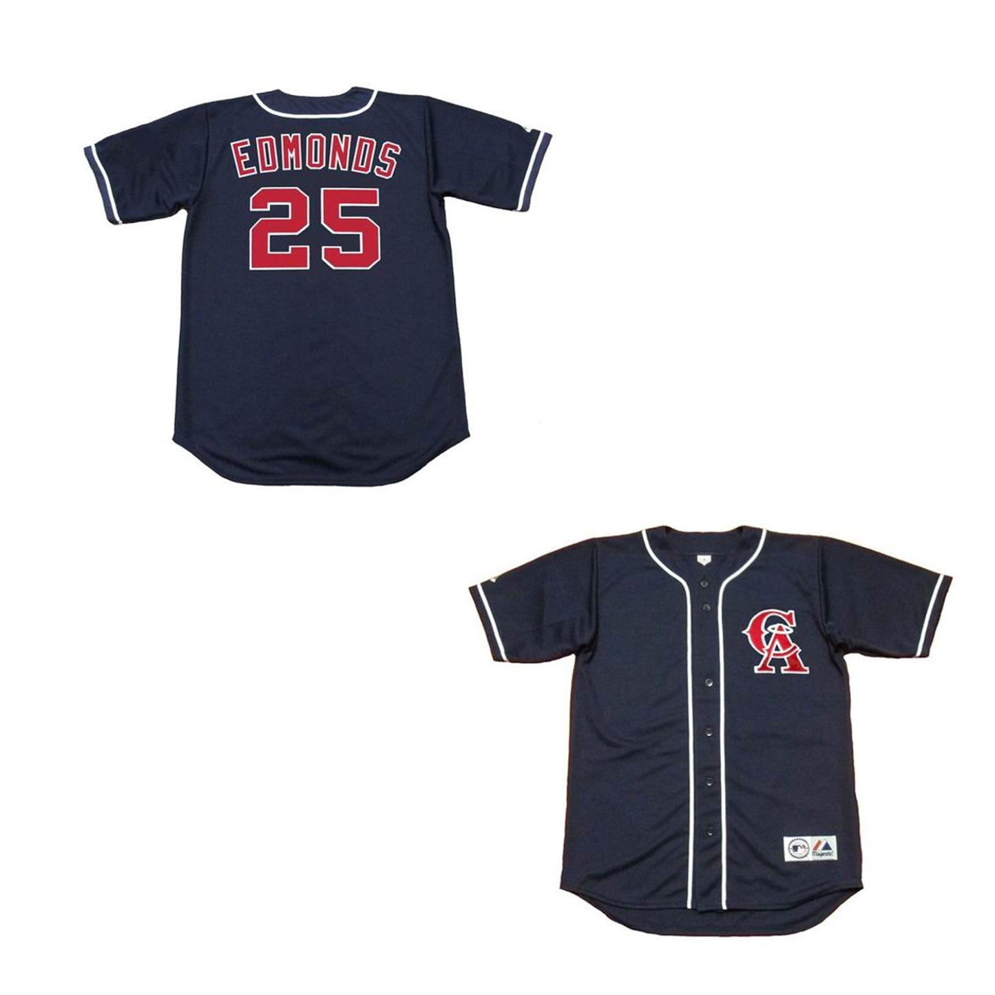 MLB Jim Edmonds California Angels 25 Jersey