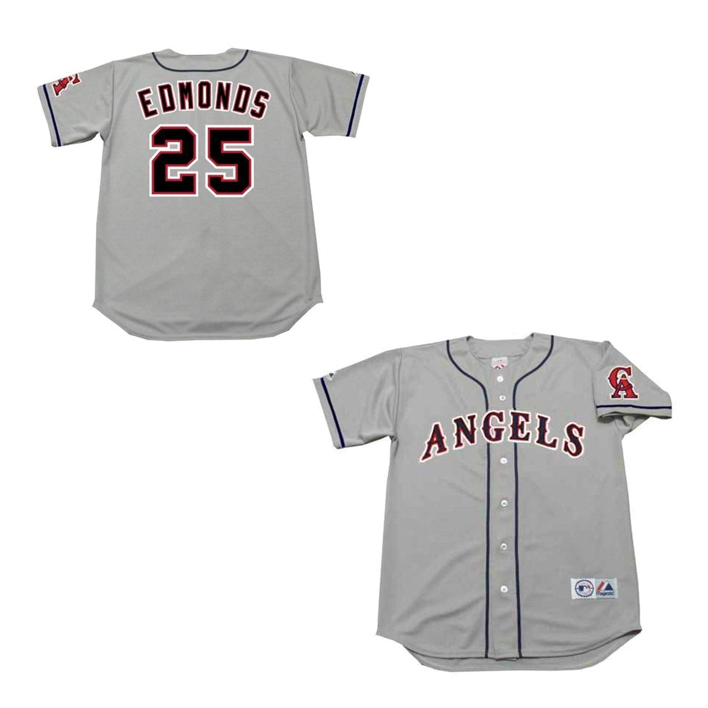 MLB Jim Edmonds California Angels 25 Jersey