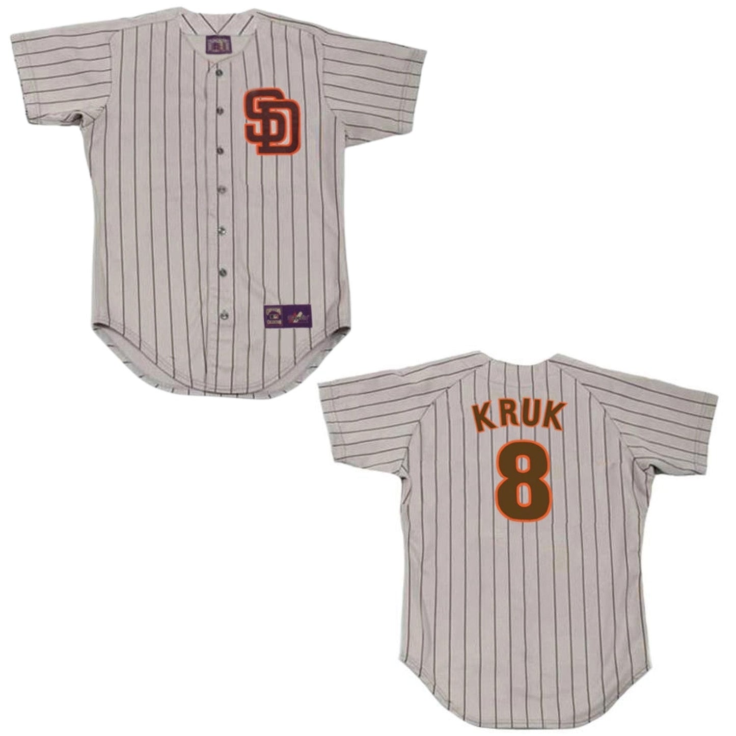 MLB John Kruk San Diego Padres 8 Jersey