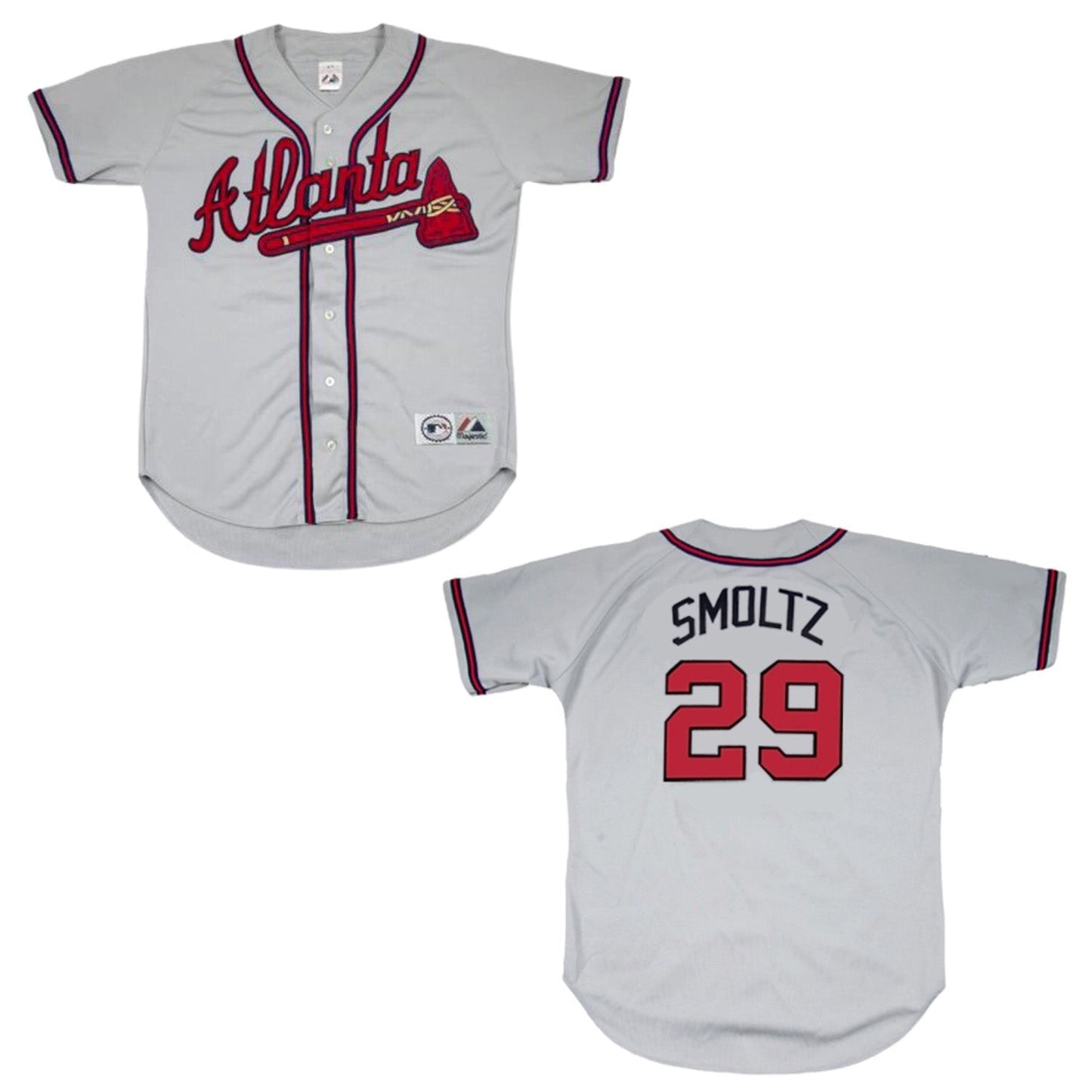 MLB John Smoltz Atlanta Braves 29 Jersey