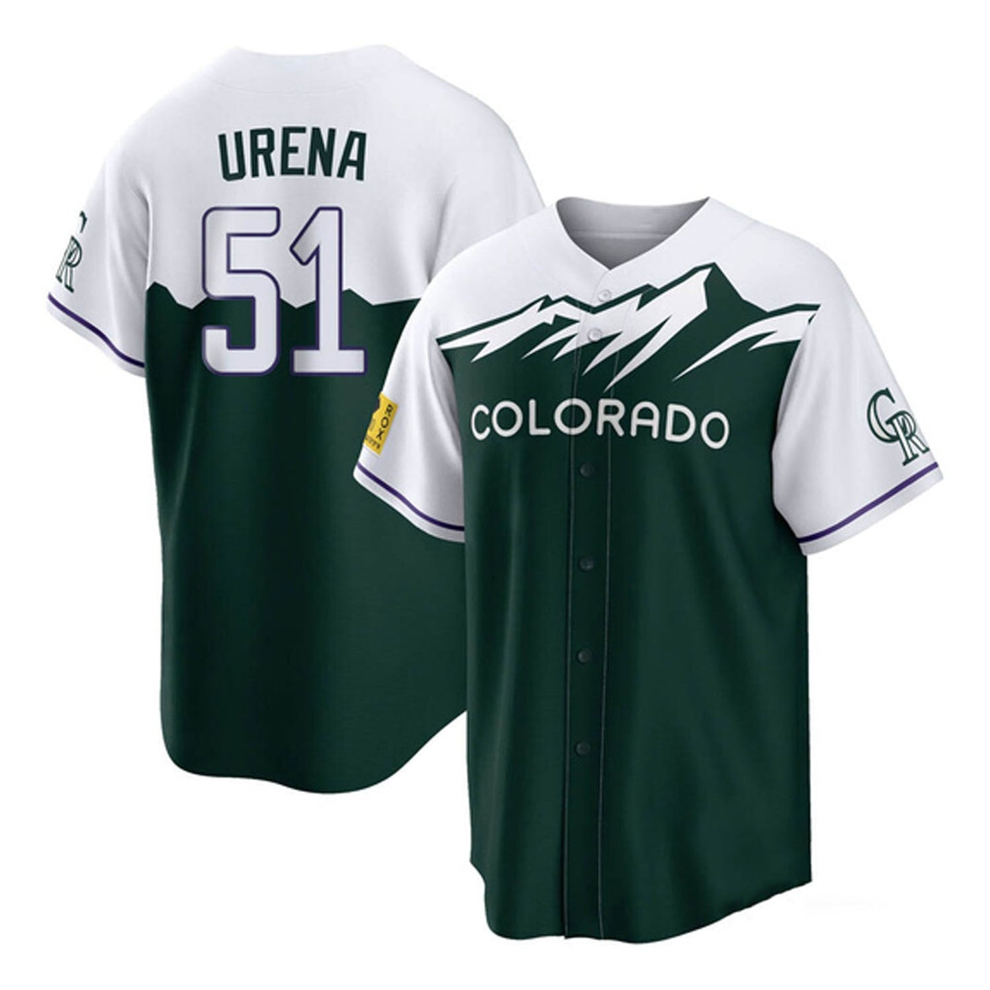 MLB Jose Urena Colorado Rockies 51 Jersey