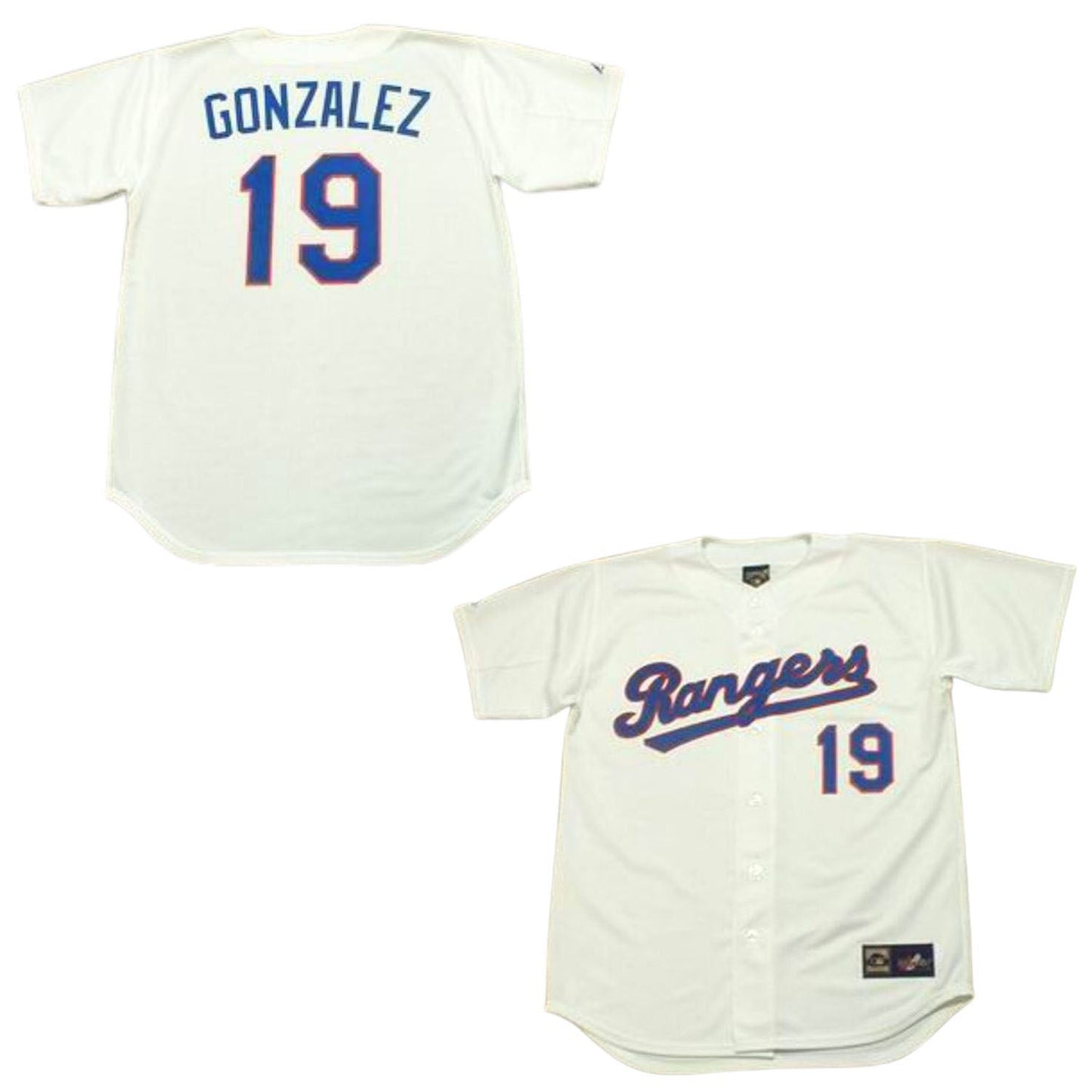 MLB Juan Gonzalez Texas Rangers 19 Jersey