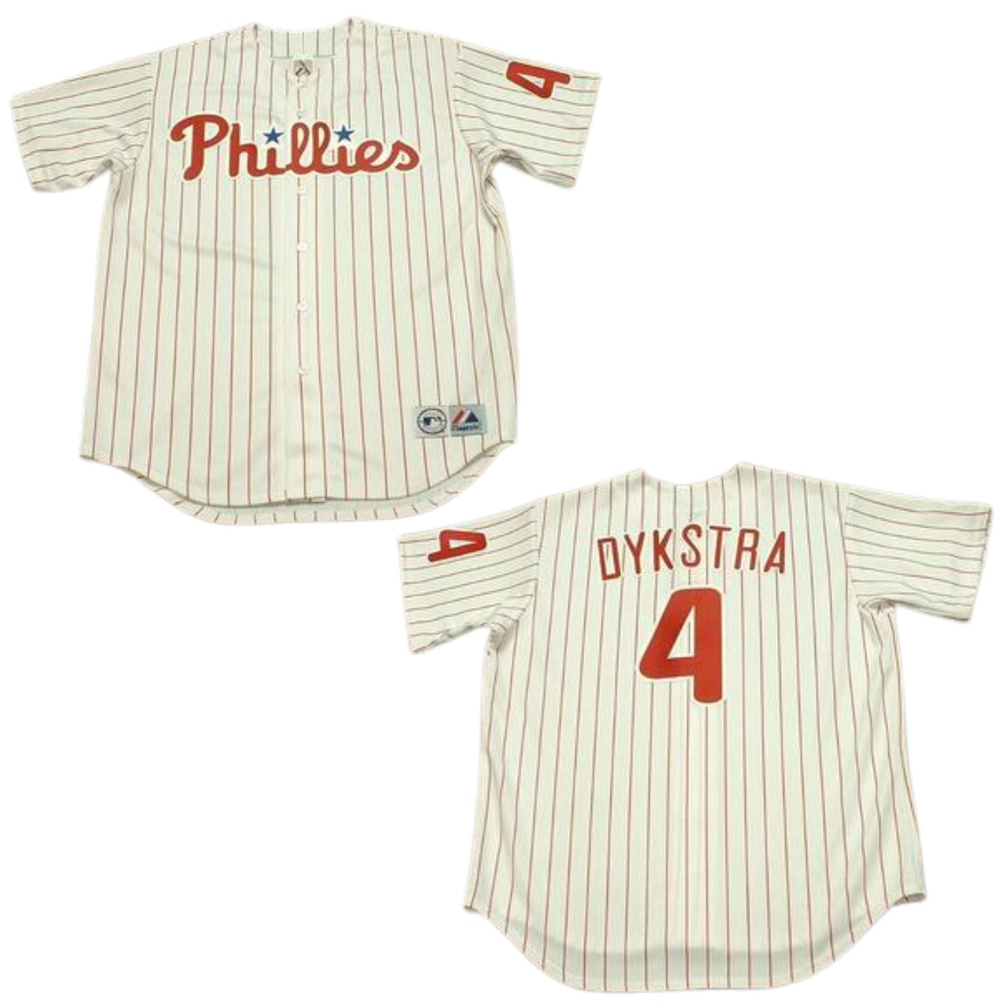 MLB Lenny Dykstra Philadelphia Phillies 4 Jersey