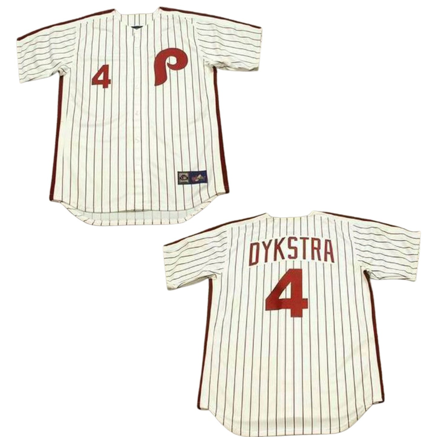 MLB Lenny Dykstra Philadelphia Phillies 4 Jersey