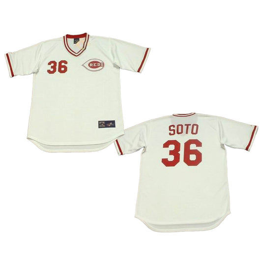 MLB Mario Soto Cincinnati Reds 36 Jersey