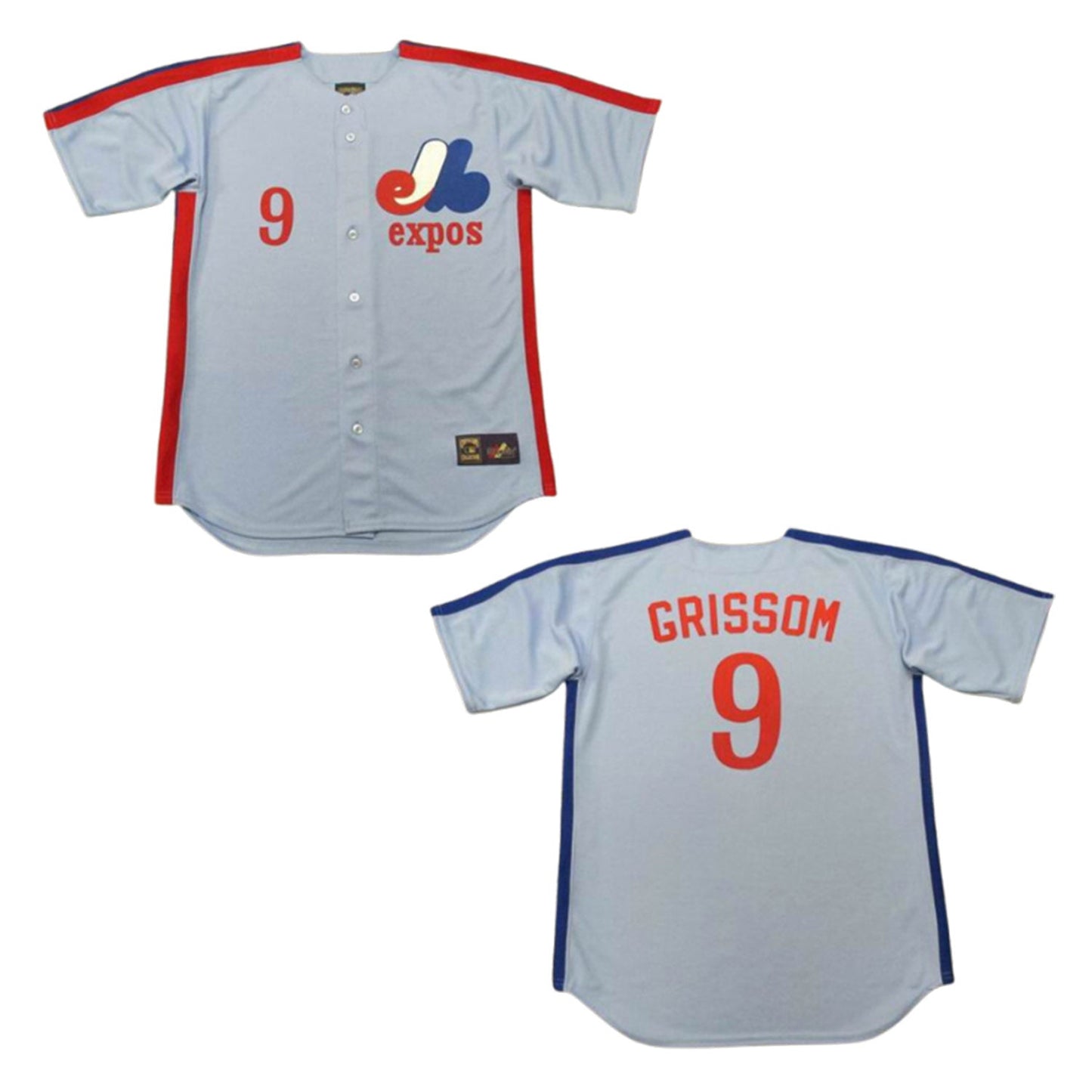 MLB Marquis Grissom Montreal Expos 9 Jersey