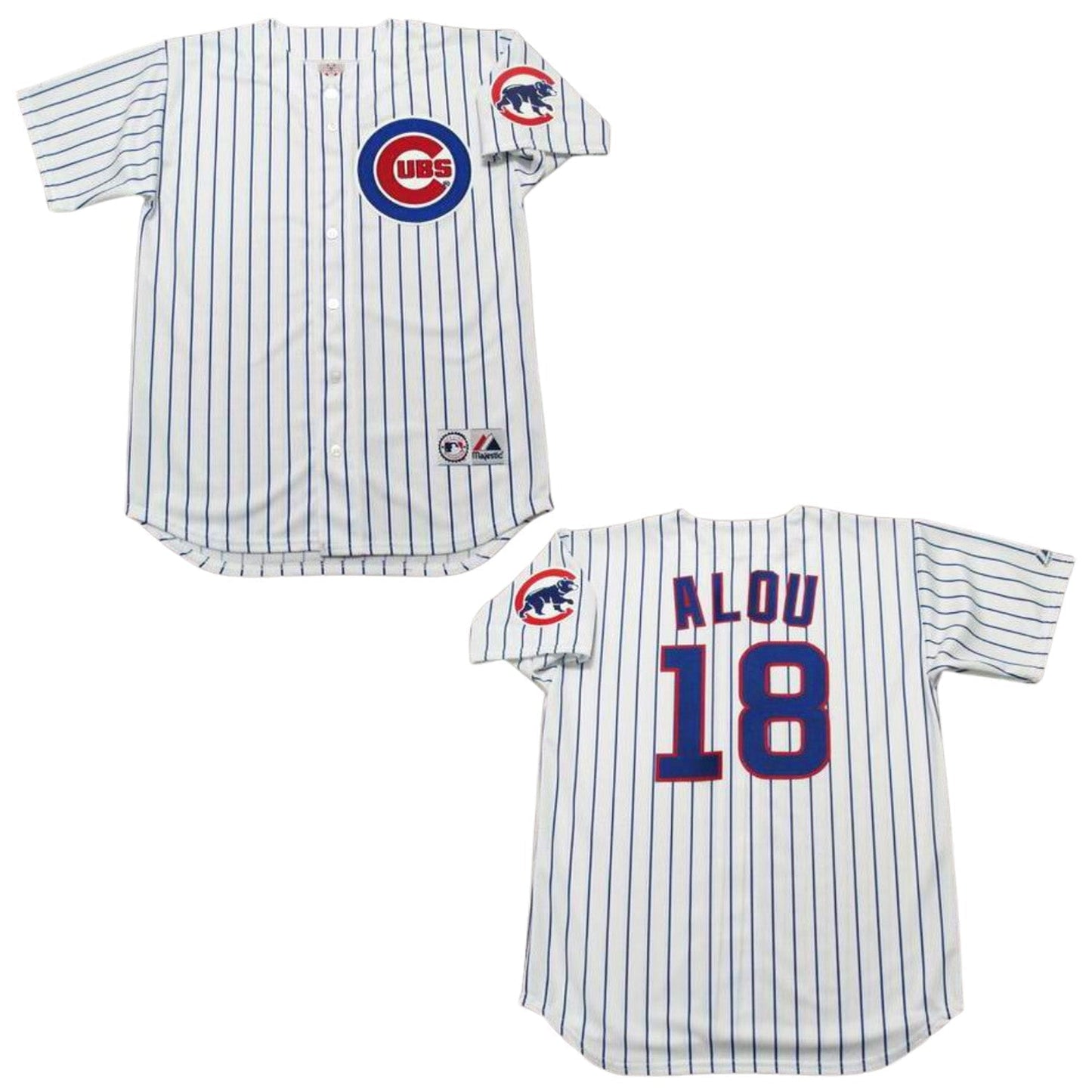 MLB Moises Alou Chicago Cubs 18 Jersey