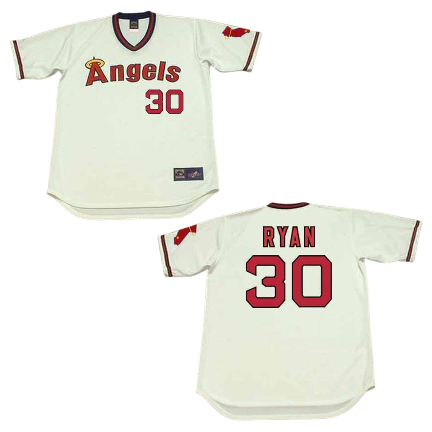 MLB Nolan Ryan California Angels 30 Jersey