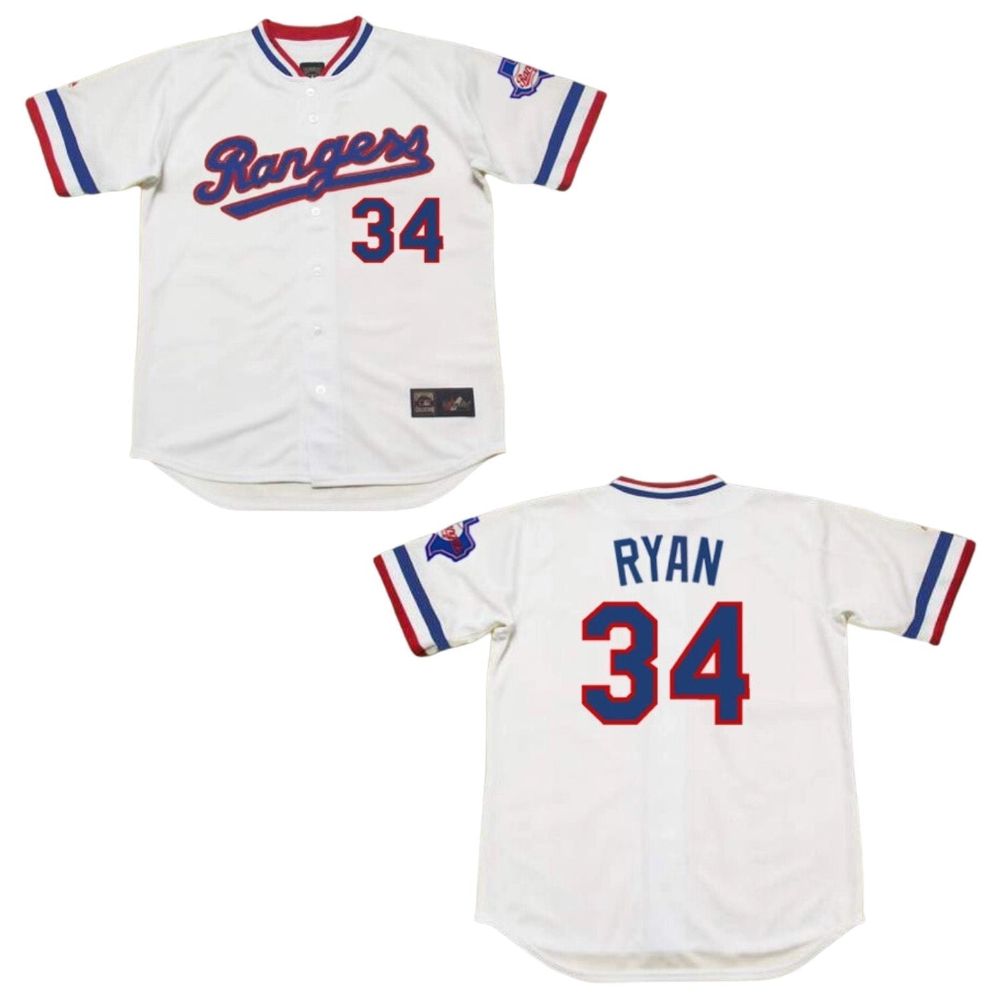 MLB Nolan Ryan Texas Rangers 34 Jersey