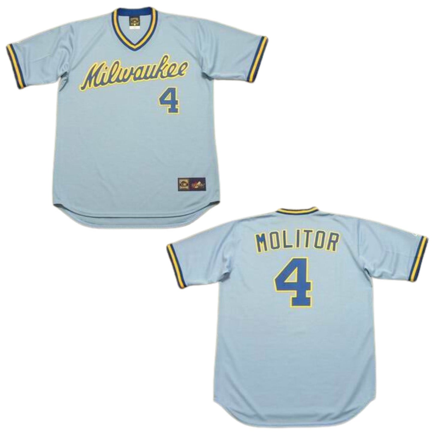 MLB Paul Molitor Milwaukee Brewers 4 Jersey