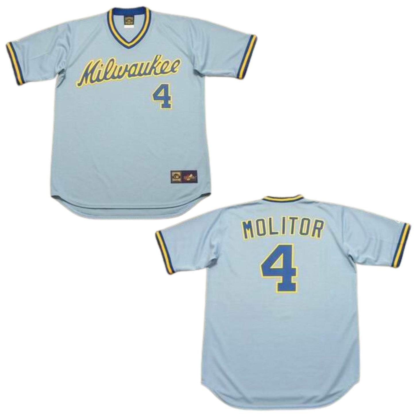 MLB Paul Molitor Milwaukee Brewers 4 Jersey