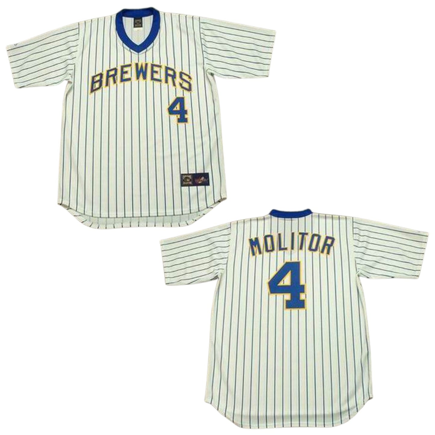 MLB Paul Molitor Milwaukee Brewers 4 Jersey