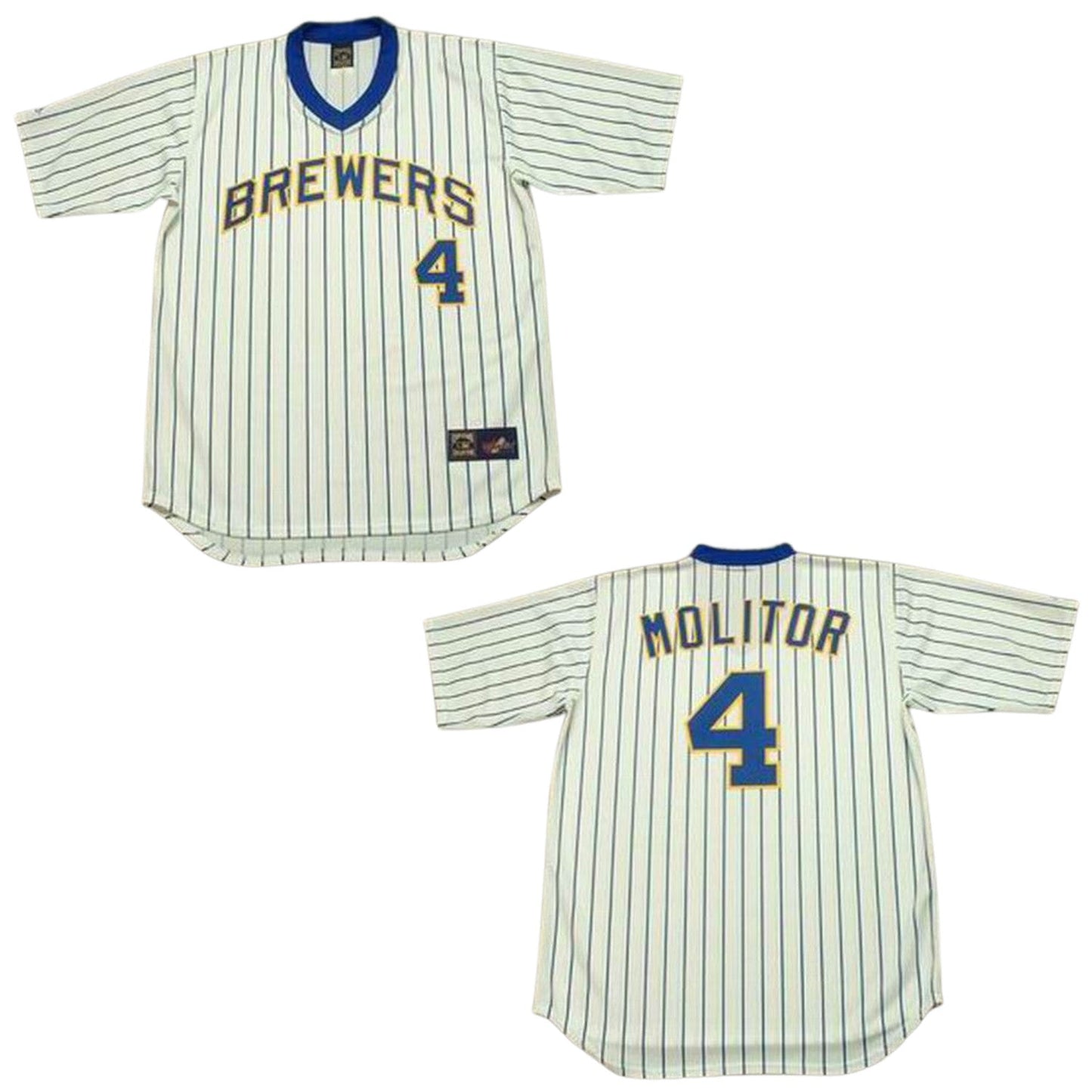 MLB Paul Molitor Milwaukee Brewers 4 Jersey