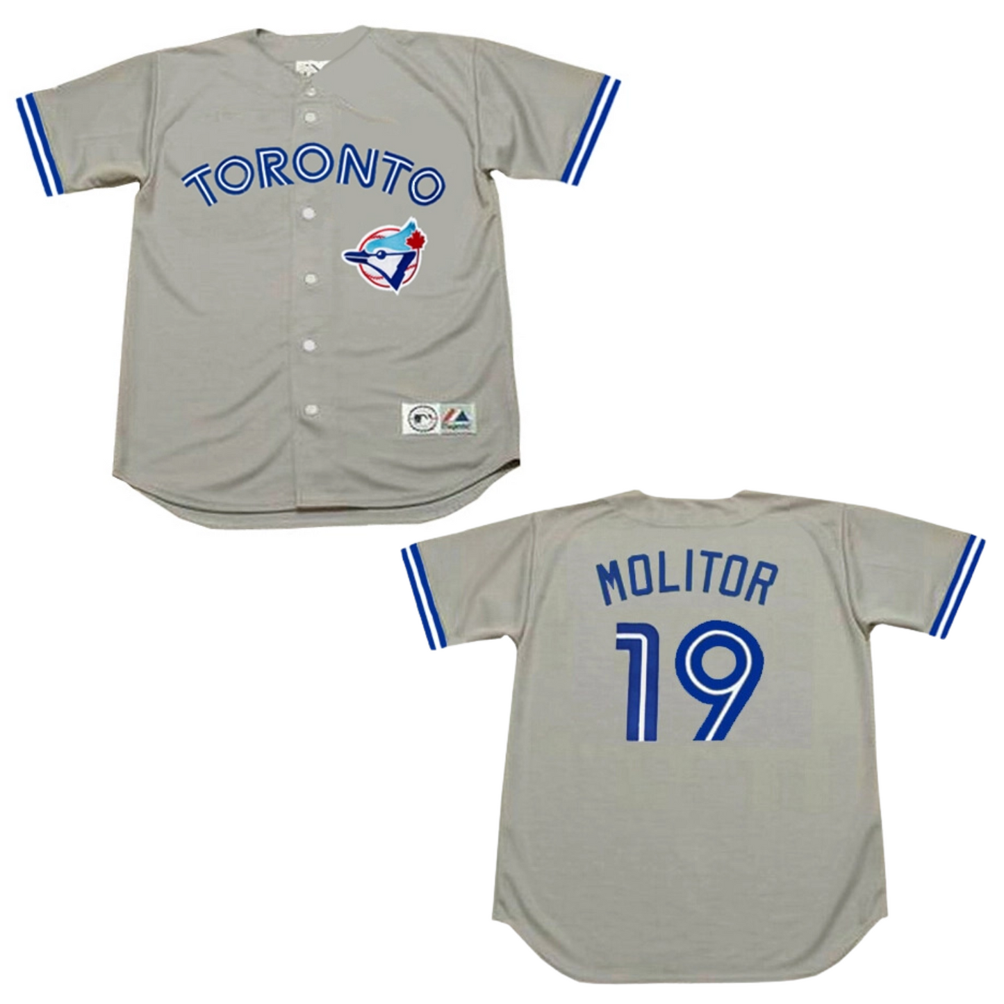 MLB Paul Molitor Toronto Blue Jays 19 Jersey