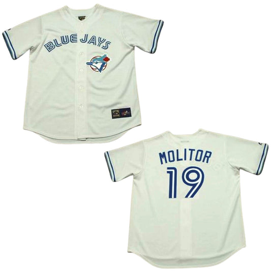 MLB Paul Molitor Toronto Blue Jays 19 Jersey