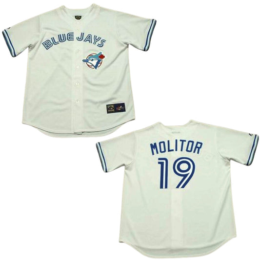 MLB Paul Molitor Toronto Blue Jays 19 Jersey