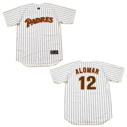 MLB Roberto Alomar San Diego Padres 12 Jersey