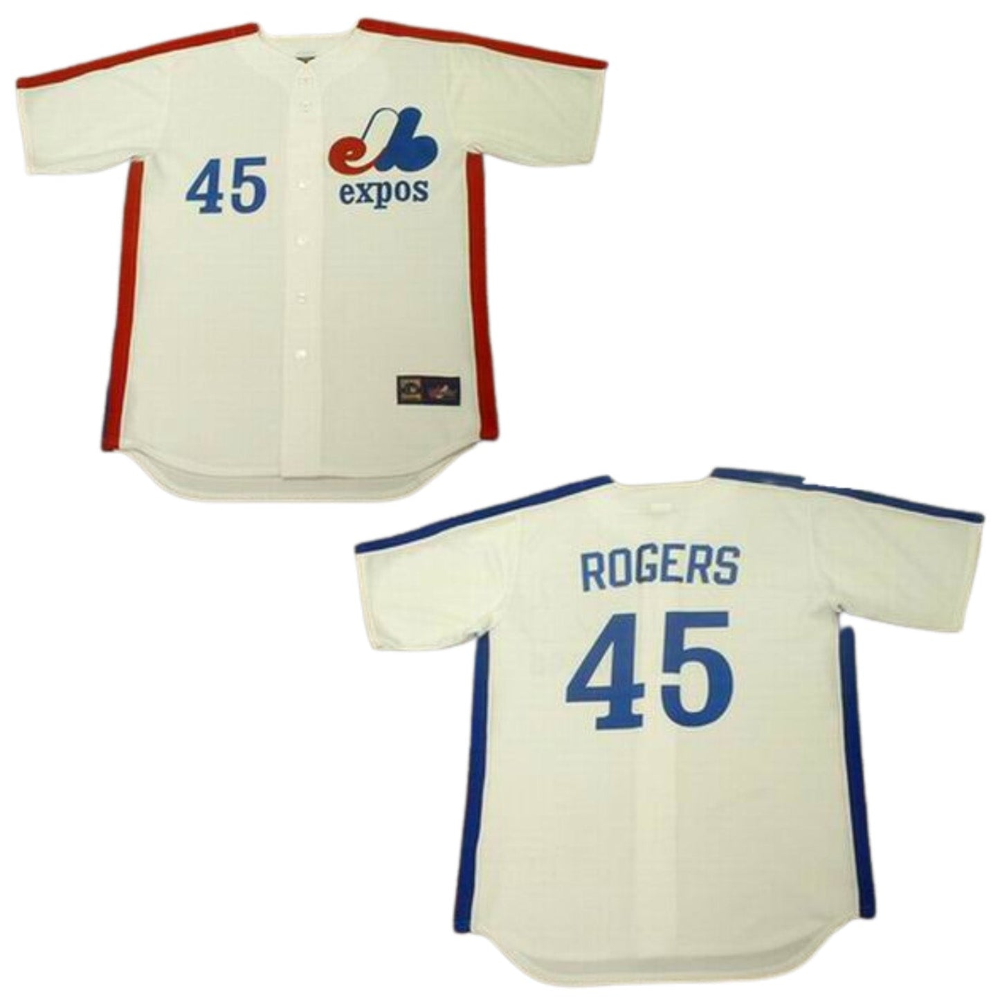 MLB Steve Rogers Montreal Expos 45 Jersey