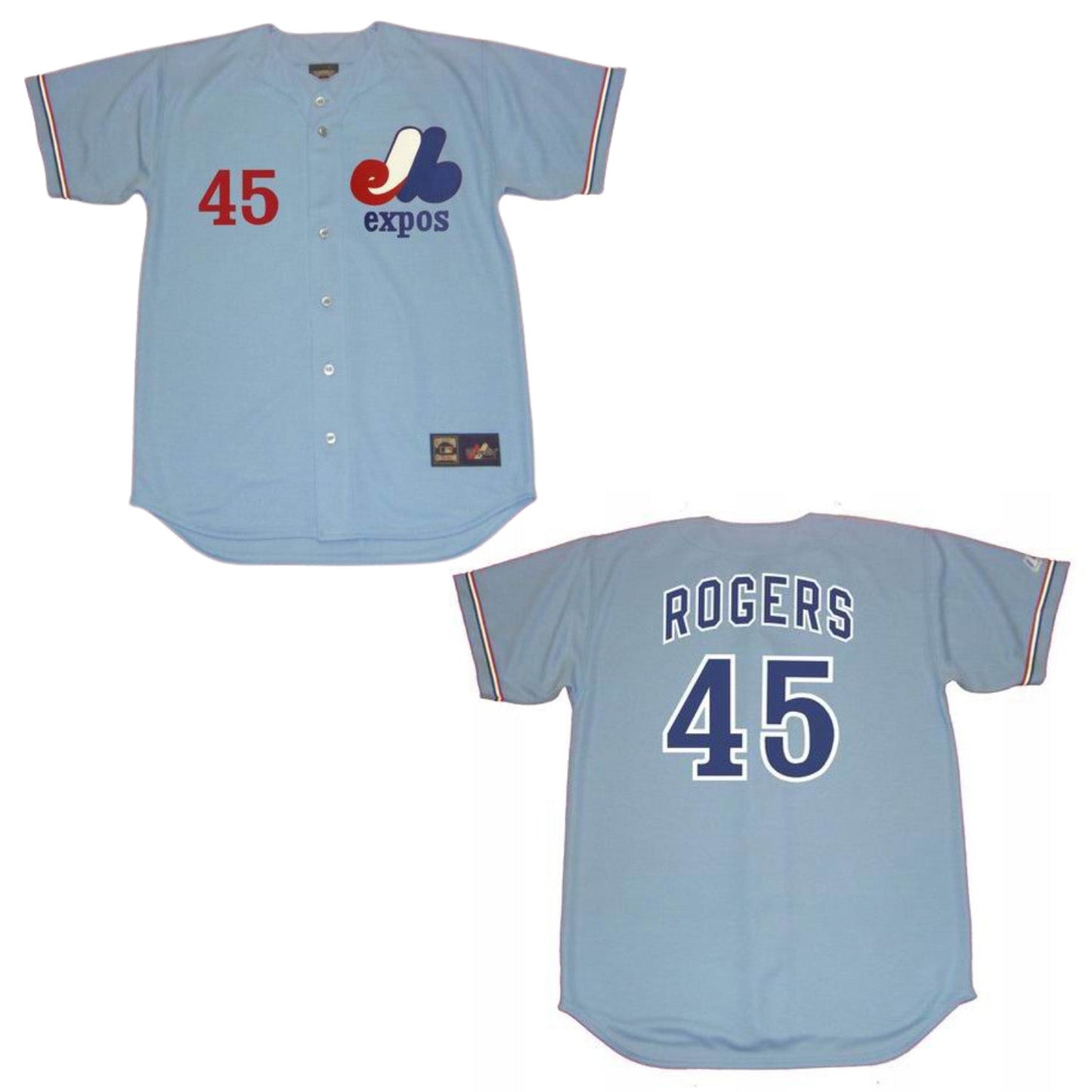 MLB Steve Rogers Montreal Expos 45 Jersey