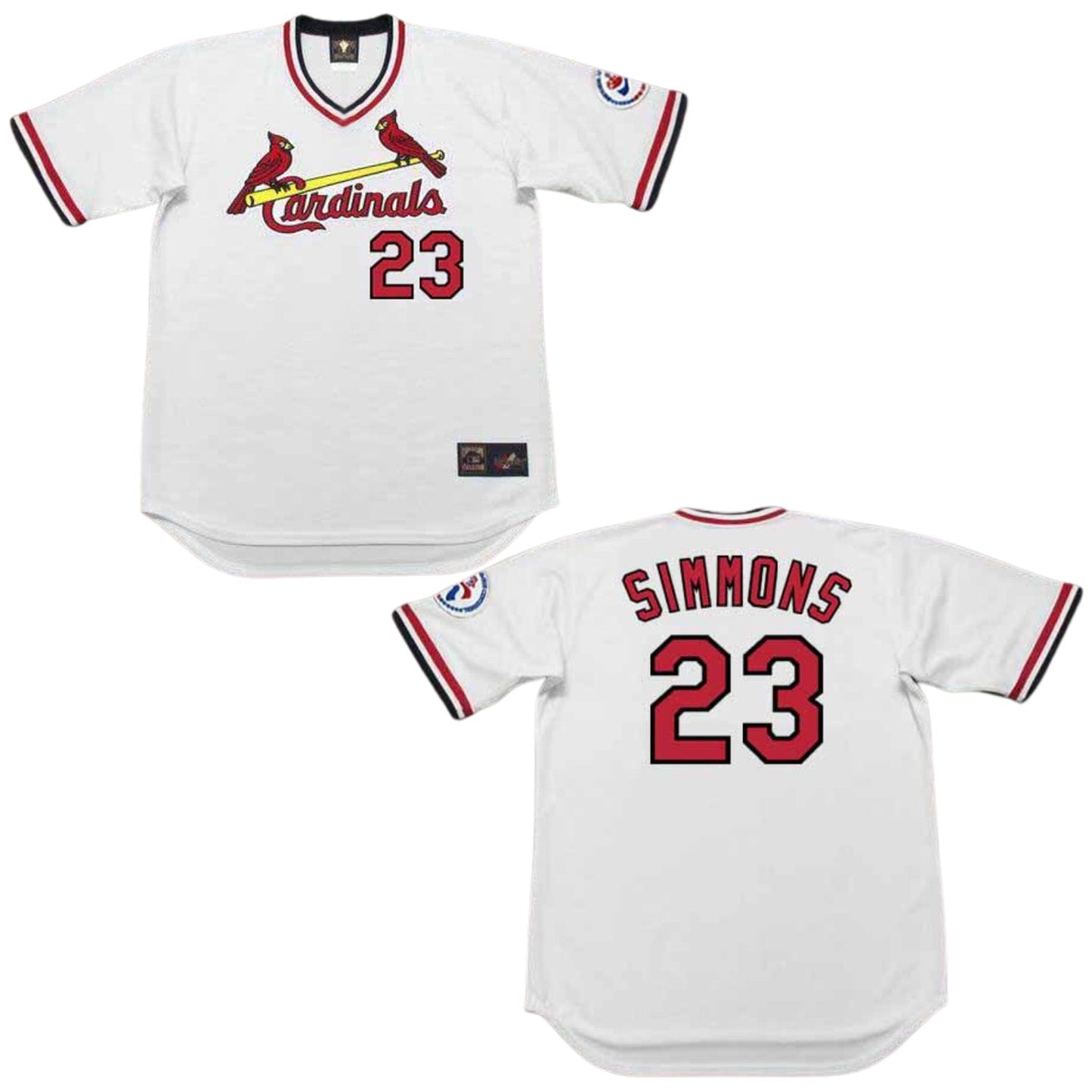 MLB Ted Simmons Saint Louis Cardinals 23 Jersey