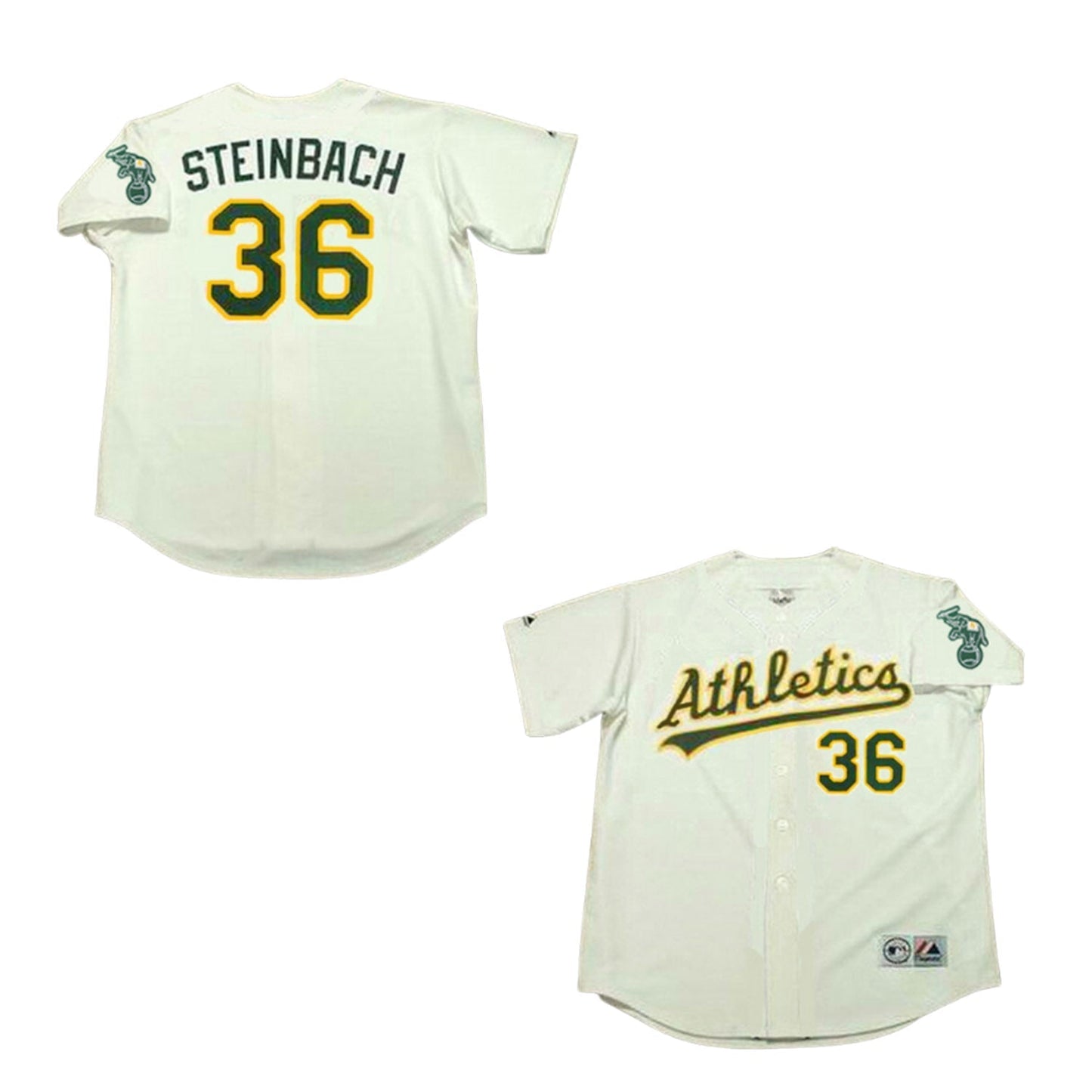 MLB Terry Steinbach Oakland Athletics 36 Jersey