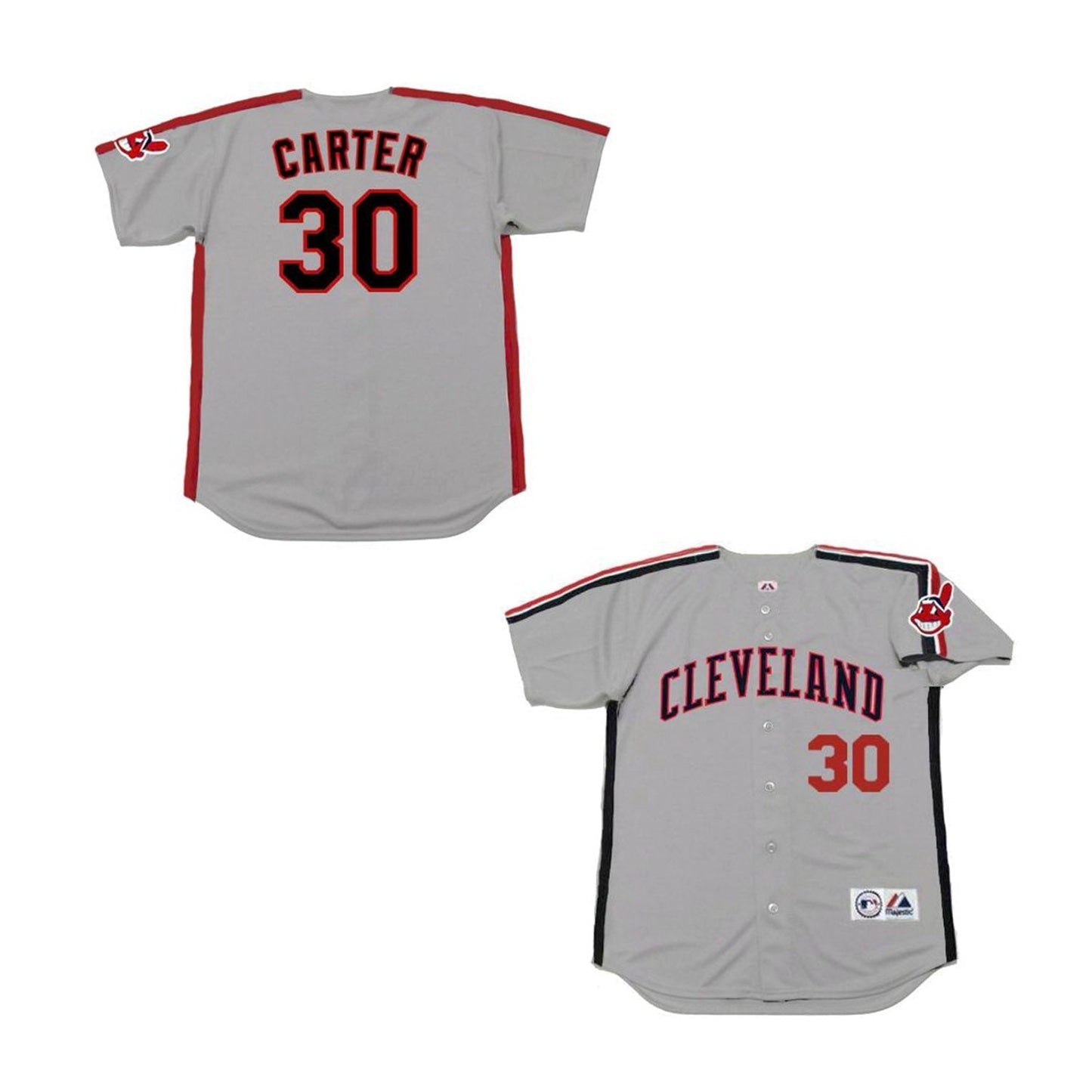 MLB Joe Carter Cleveland Indians 30 Jersey