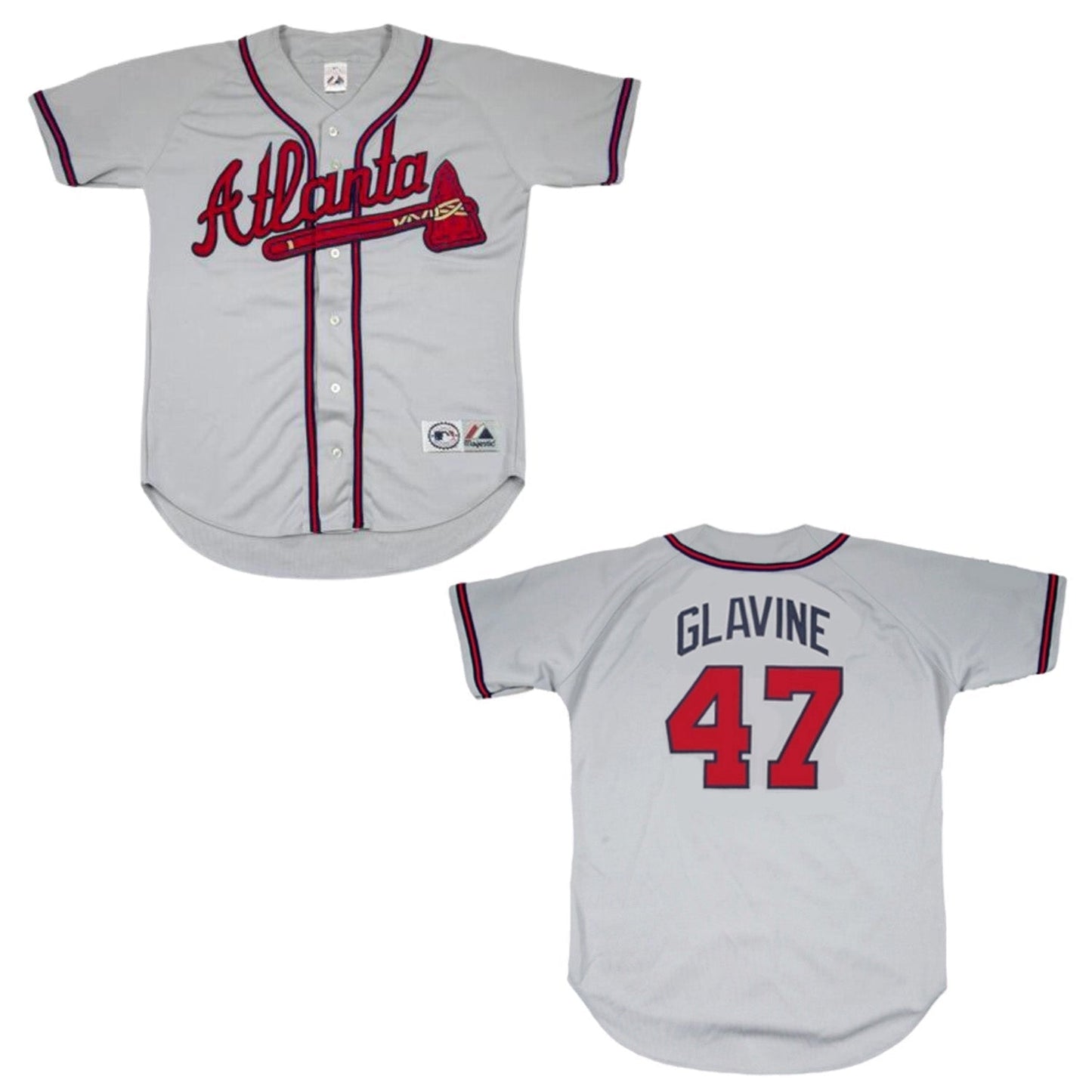 MLB Tom Glavine Atlanta Braves 47 Jersey