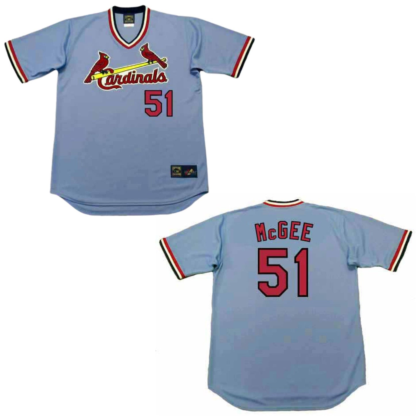 MLB Willie Mcgee Saint Louis Cardinals 51 Jersey