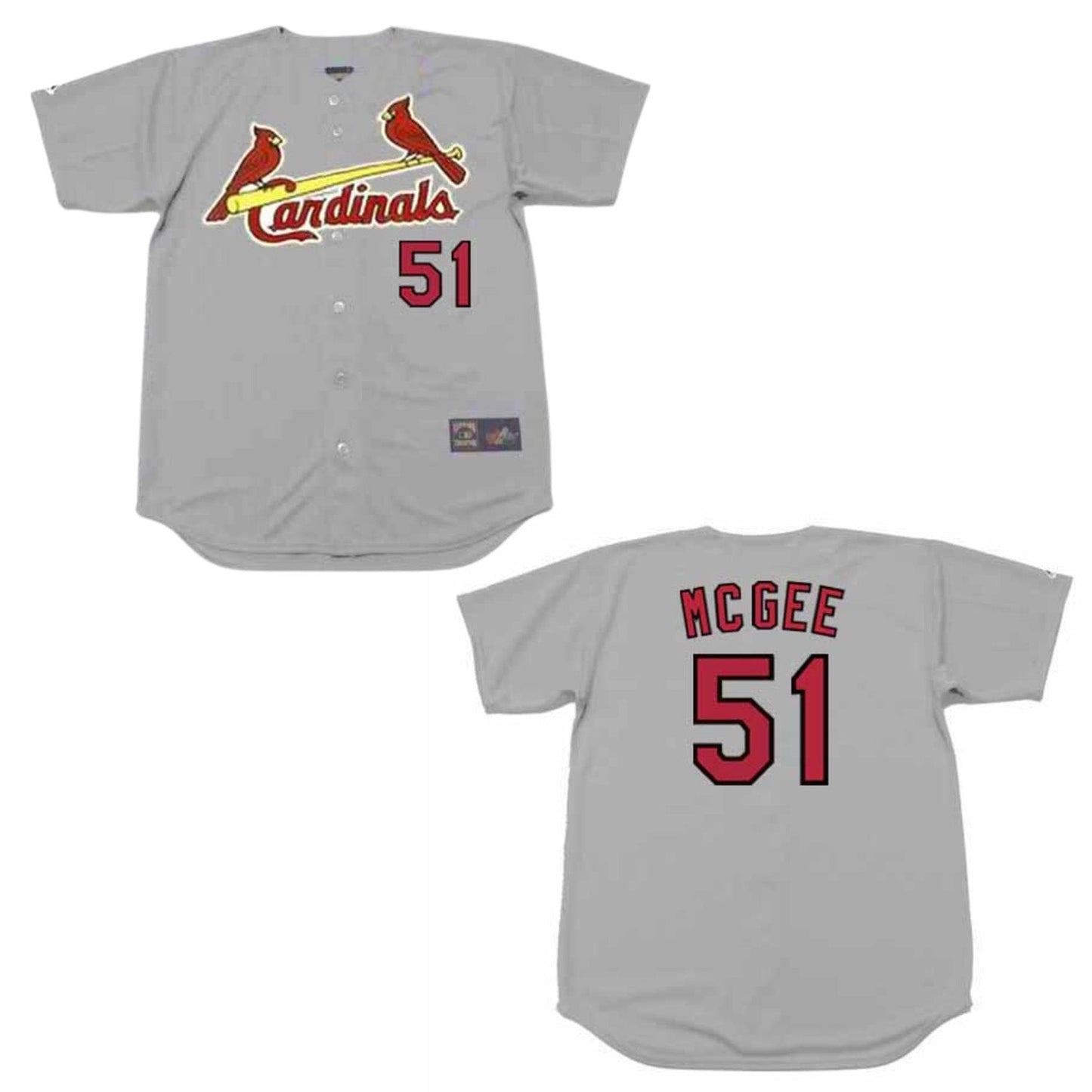 MLB Willie Mcgee Saint Louis Cardinals 51 Jersey