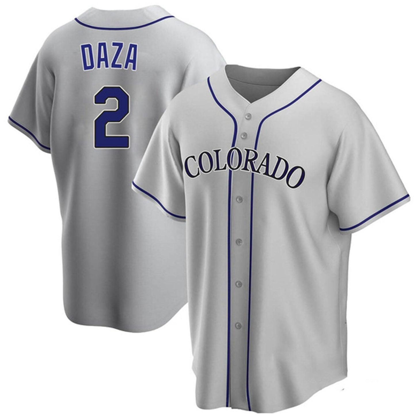 MLB Yonathan Daza Colorado Rockies 2 Jersey