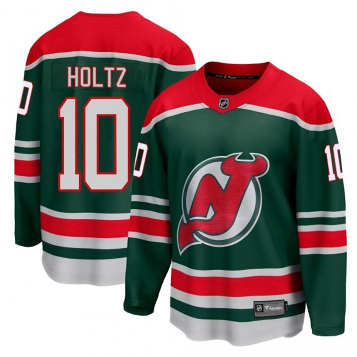 NHL Alexander Holtz New Jersey Devils 10 Jersey